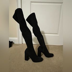 Zara over the knee boots